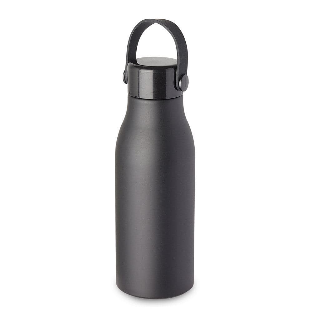 Garrafa em Alumínio Fosca com Tampa e Alça de 500ml Colors Fresh