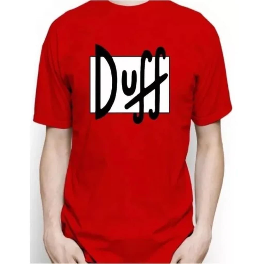 Camisa Cerveja Duff Beer Simpson Camiseta Personalizada Desenho Animado Fio 30.1. Envio Rápido.