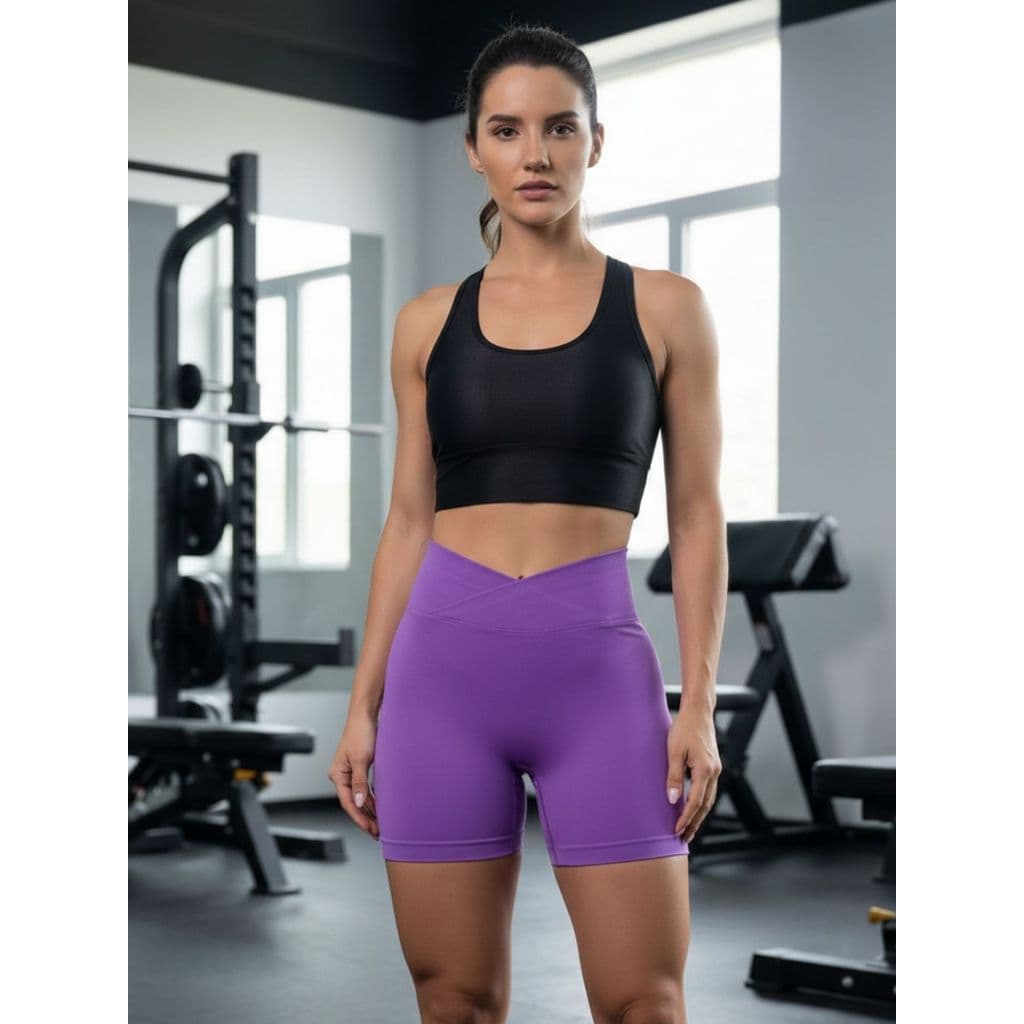 Short Levanta Glúteos Fitness Feminino Treino Academia