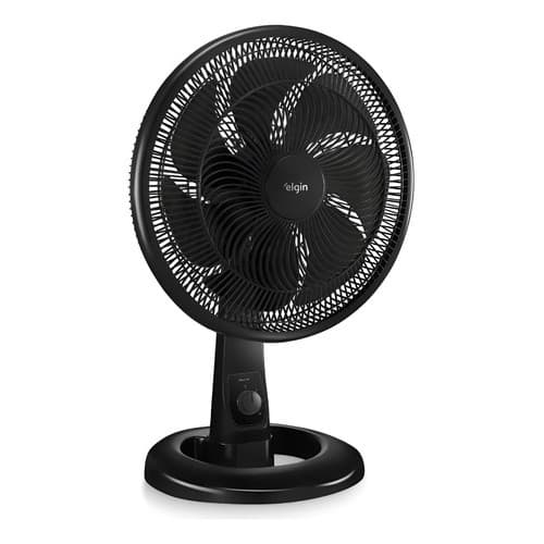 Ventilador De Mesa Elgin Breeze Air Preto 40cm 7 Pás 7 60hz 40 Cm Preto Preto Plástico - 220v