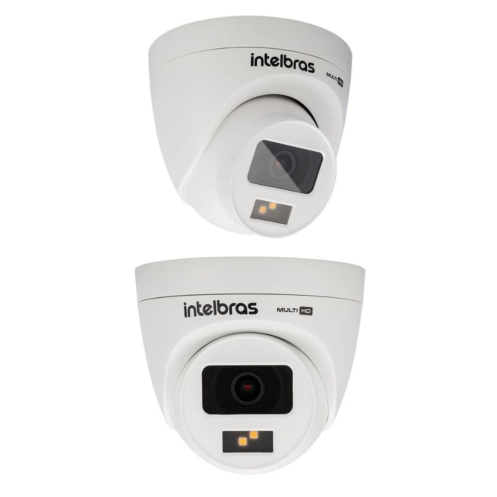 Kit 2 Câmera Multi HD 1 Megapixel 20m VHD 1120 D FULL COLOR Intelbras