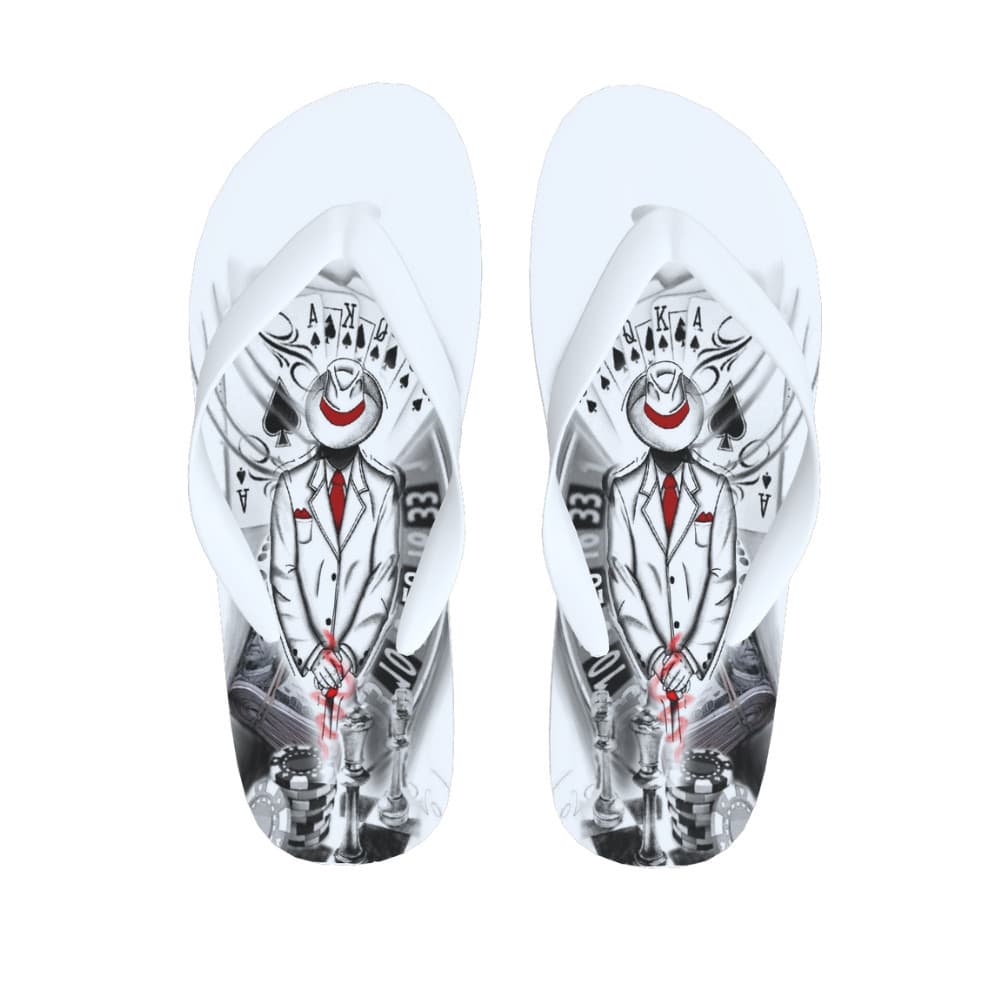Chinelo de Dedo Unissex Personalizado Carta Adulto Gaelshop Rita Modas
