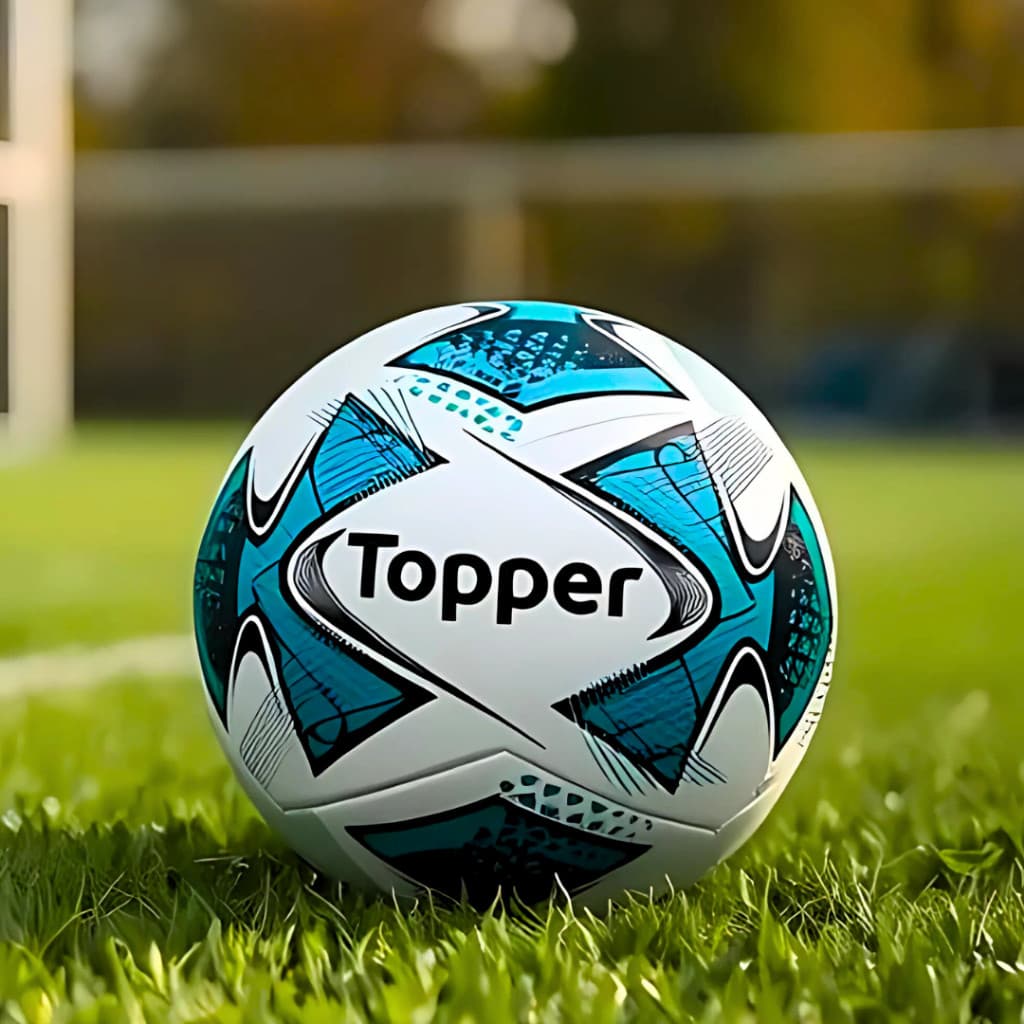 Bola Profissional de Campo Topper Slick 22 com Tecnologia TechFusion