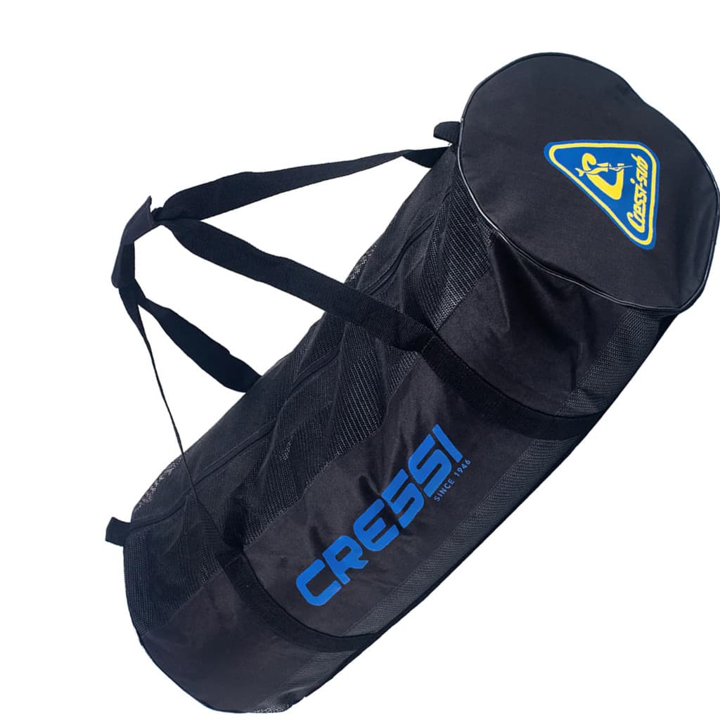Mala De Mergulho Bolsa Drenante Mesh Bag Preto Pesca Sub