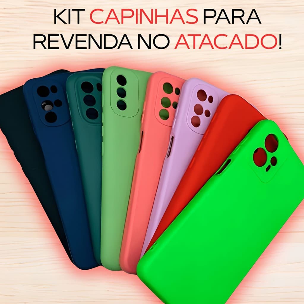 Kit 50 Capinhas Aveludadas Variadas no Atacado Modelos Premium