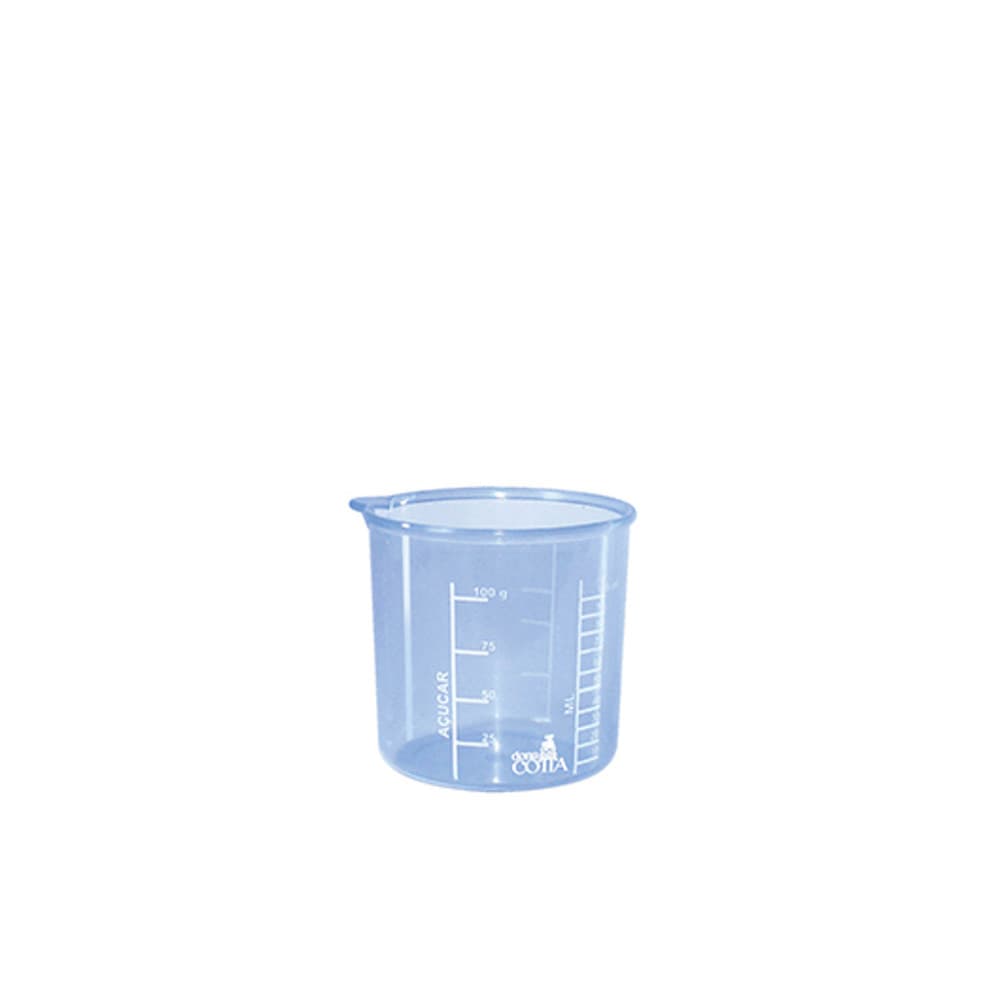 COPO MEDIDOR DE PLÁSTICO 100 ML
