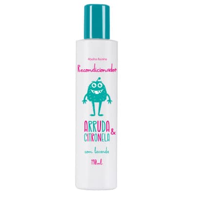 Recondicionador Arruda E Citronela Abelha Rainha 190ml | Prevenção De Piolhos E Lêndeas - Repelente Natural