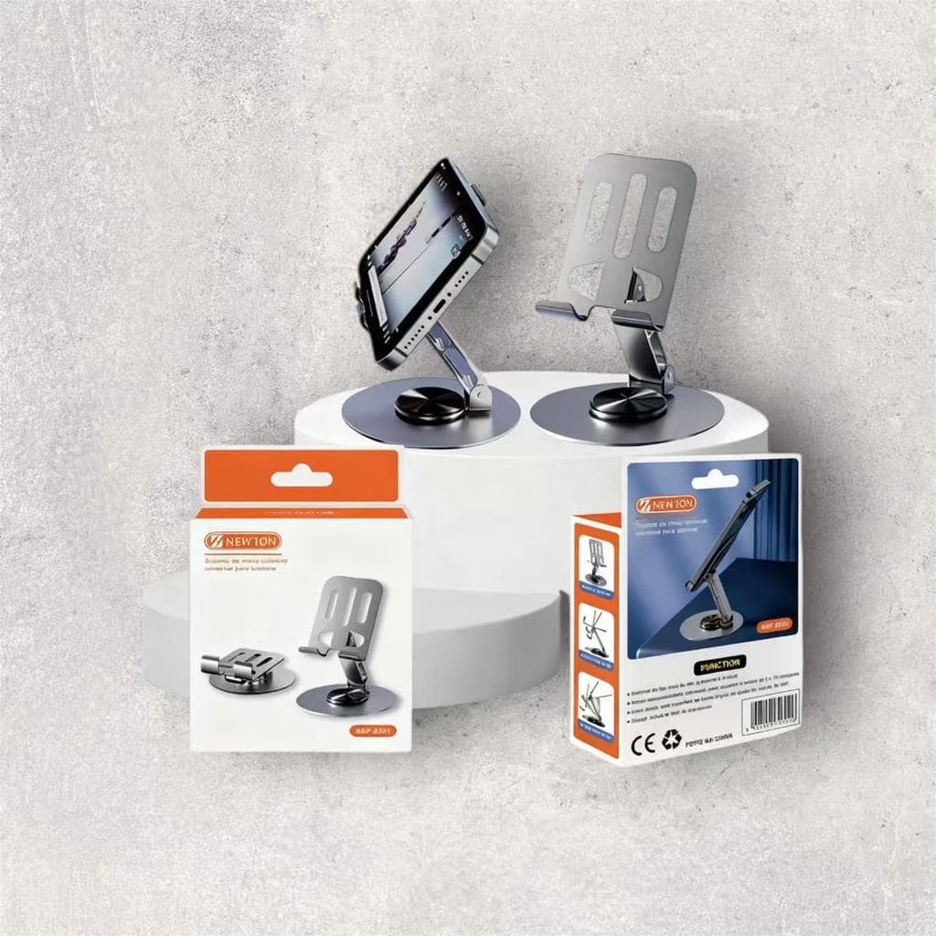 Suporte Pra celular Alumínio De Mesa Para Tablet Smartphone Celular Ajustável Vários Ângulos