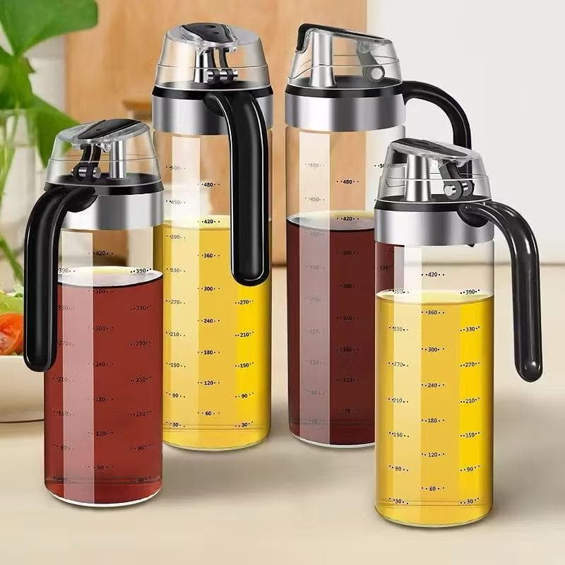 DISPENSER DE AZEITE 650ml - PRÁTICO, ELEGANTE E ANTI-DESPERDÍCIO