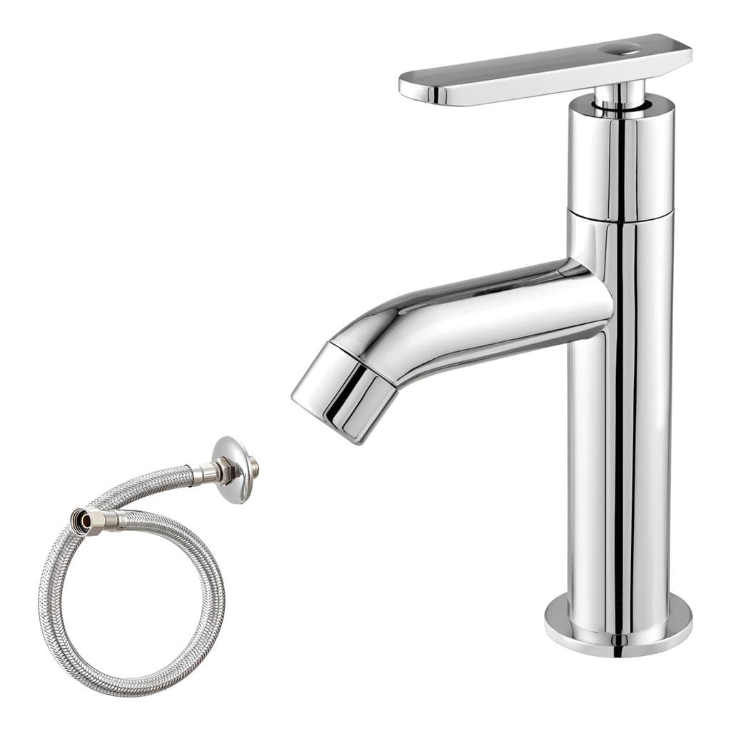 kit torneira abs engate inox slfao cromad valvula click 9034