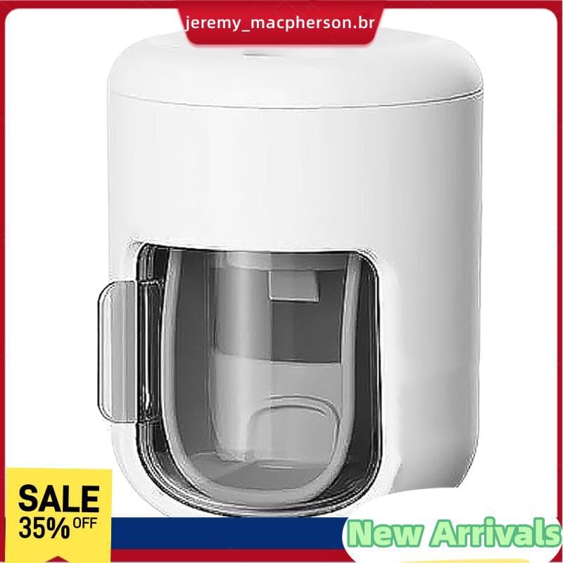 Dispensador Automático De Pasta De Dente , Visualização De Taxa Montado Na Parede