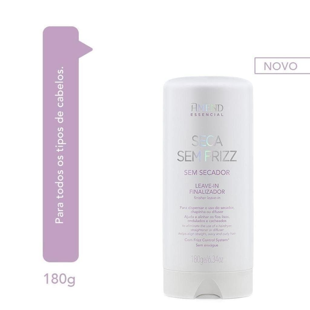 Leave-in Finalizador Essencial Seca Sem Frizz Amend 180ml