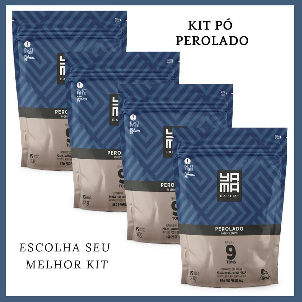Pó Descolorante Yamá Perolado 300g – Abre Até 9 Tons | Escolha de 1 a 4 Unidades