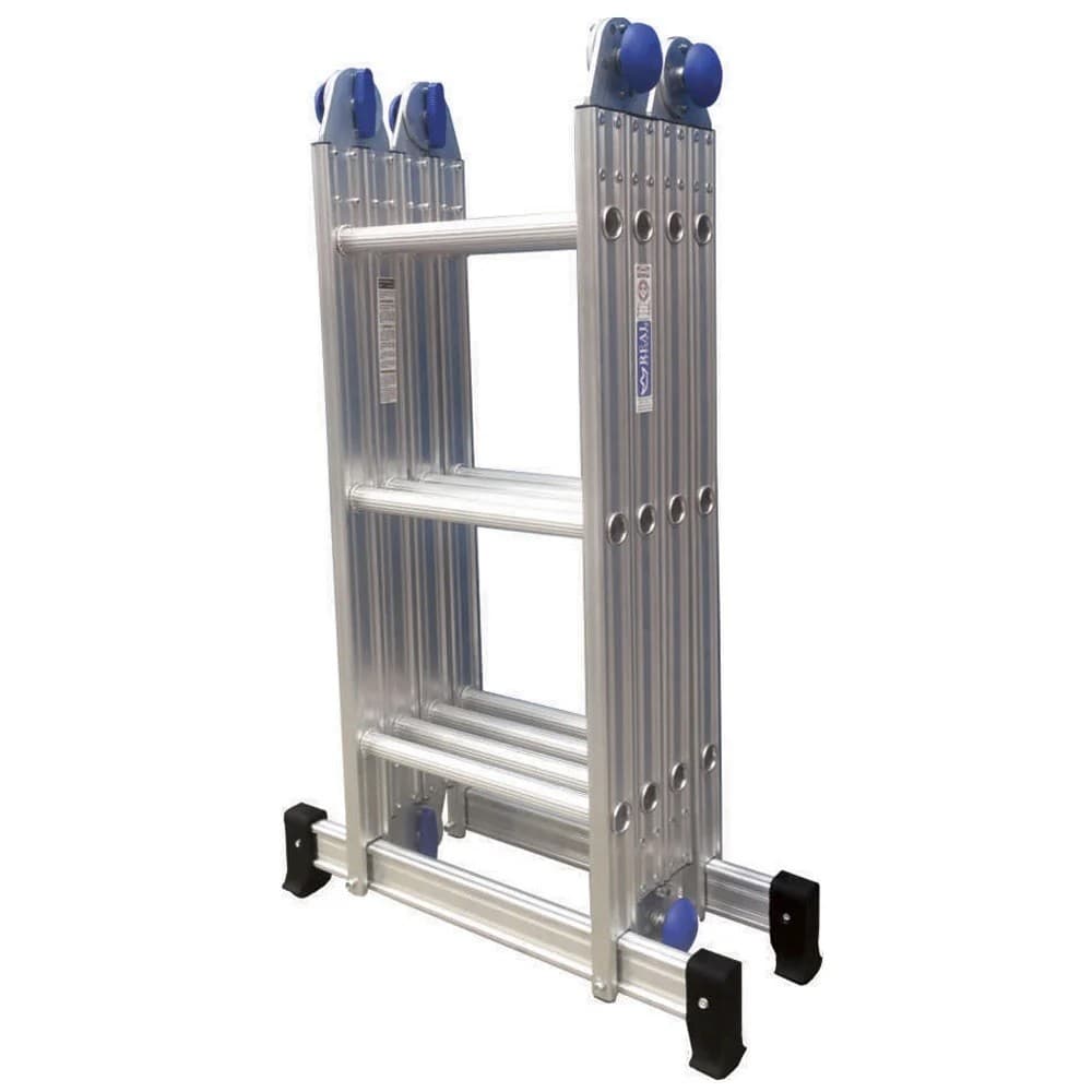 Escada Multifuncional 3X4 Articulada Aluminio 13 em 1 Real