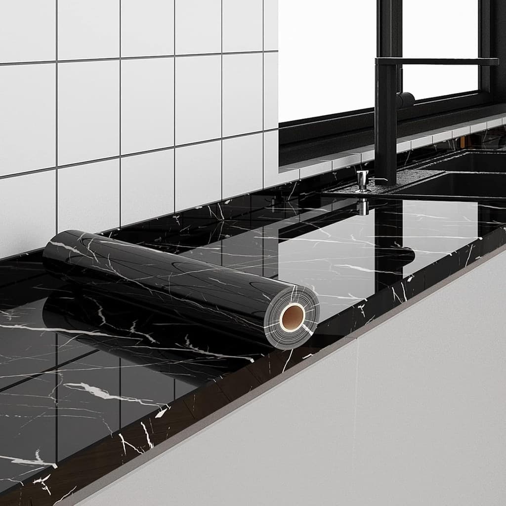 Papel Parede Adesivo Lavável Impermeável | Cozinha 2m x 60cm Anti-Mancha Fácil Instalação