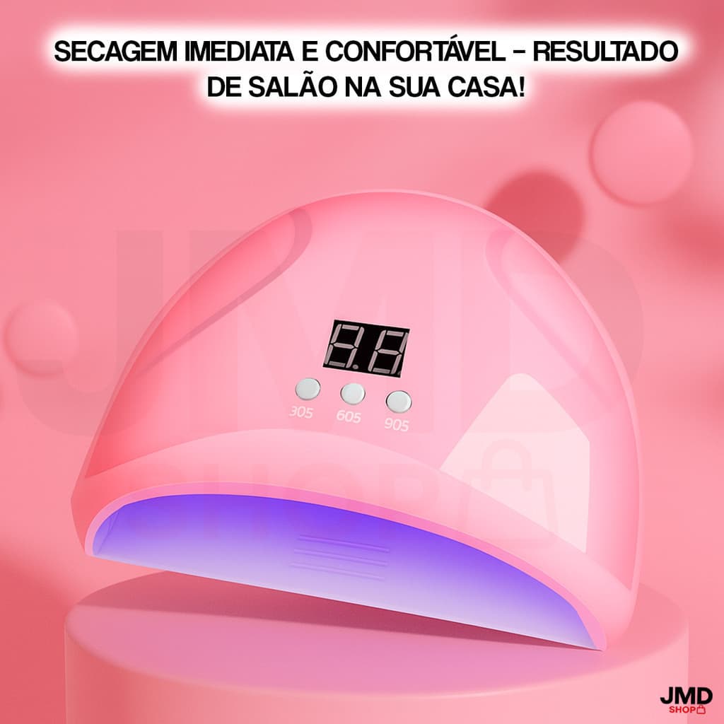 Cabine Estufa Secadora De Unha Gel Acrigel Forno Led Uv
