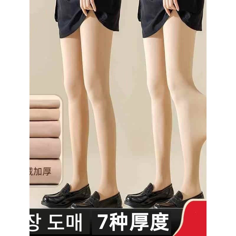Perna nua ferramenta útil meias femininas meia-calça engrossado Leggings meias perna nua ferramenta útil inverno meias g