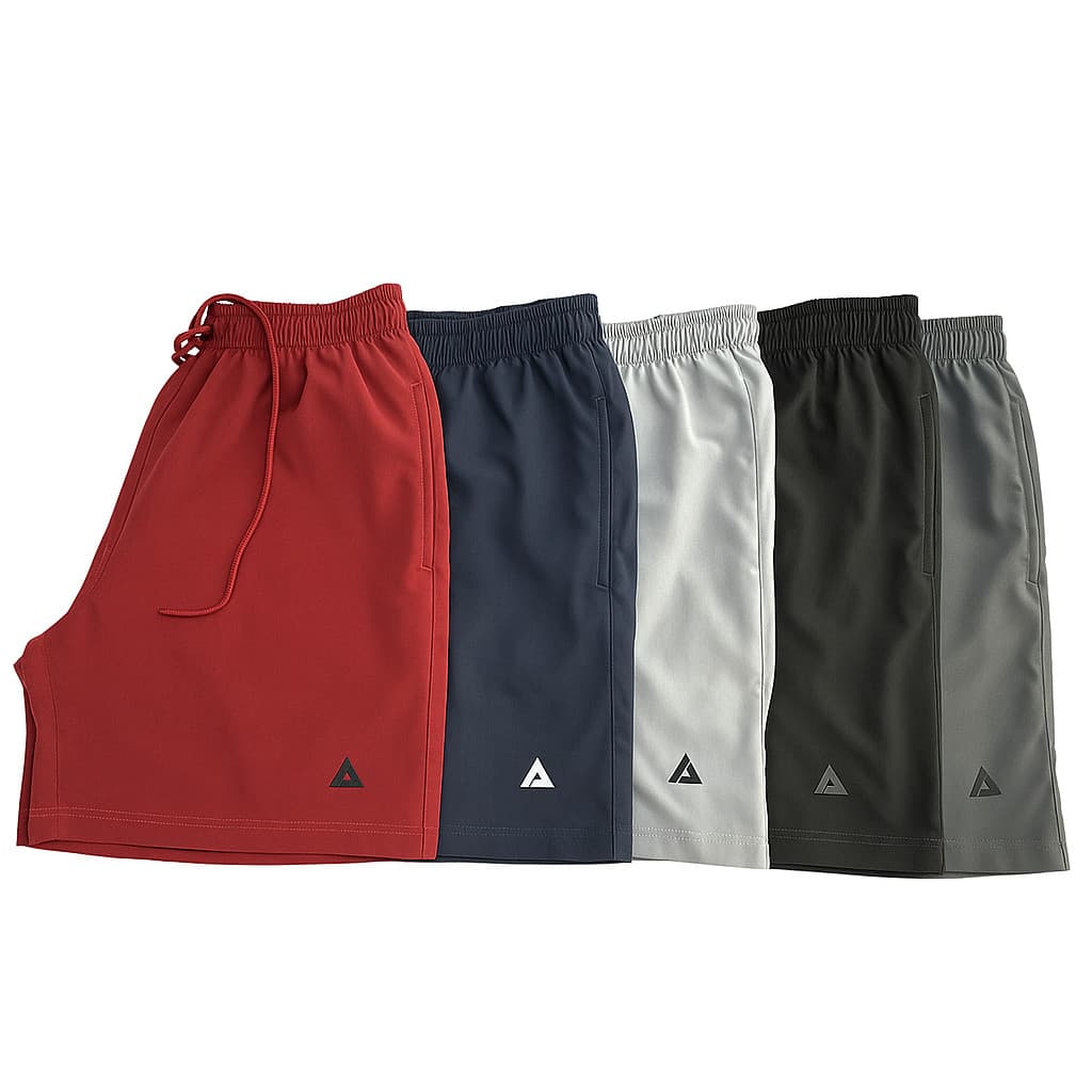 Kit 5 Bermudas Masculina Academia Praia Treino Corrida 7D7 Sportwear