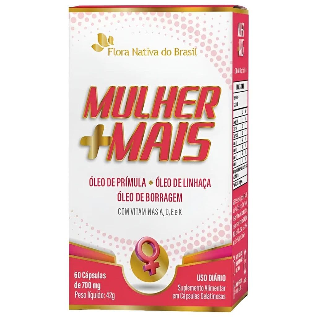 MULHER +MAIS 60 CAPS - FLORA NATIVA