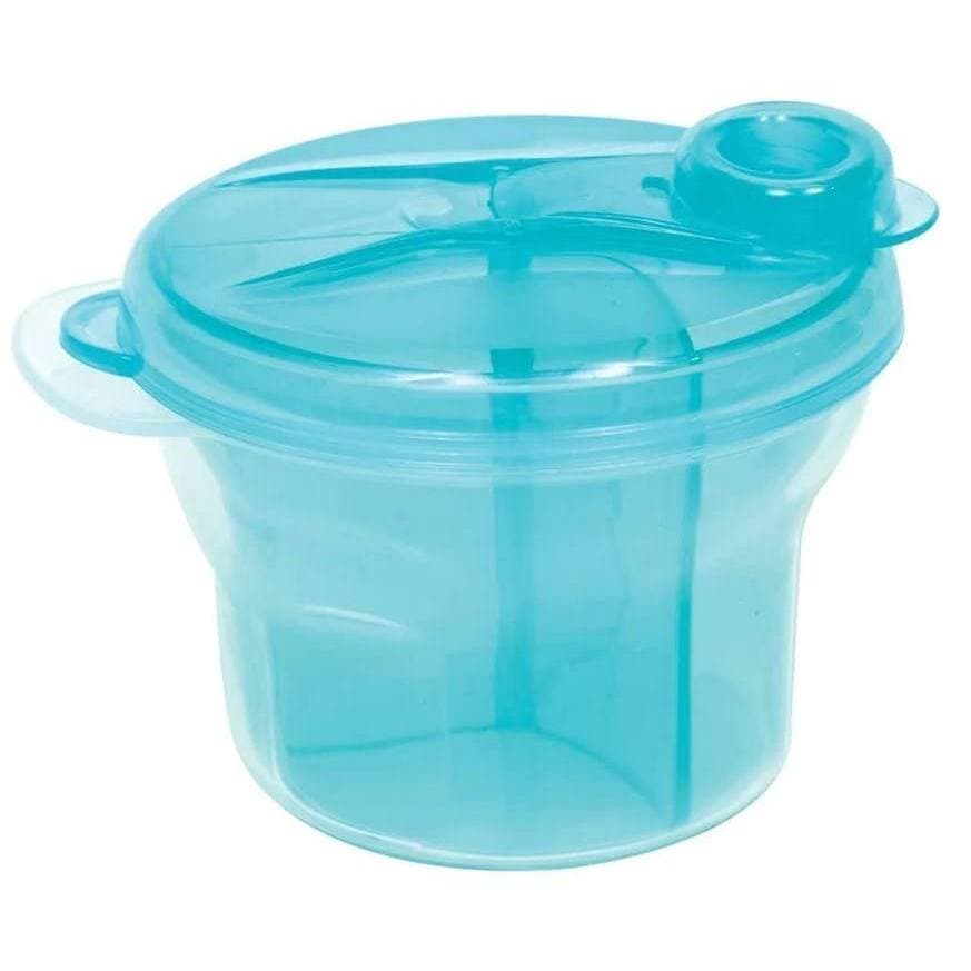 Pote para Leite em Pó com Divisória - Azul