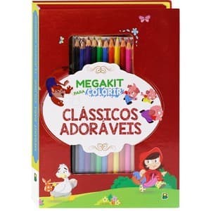 Megakit para Colorir: Clássicos Adoráveis Livros D+MS