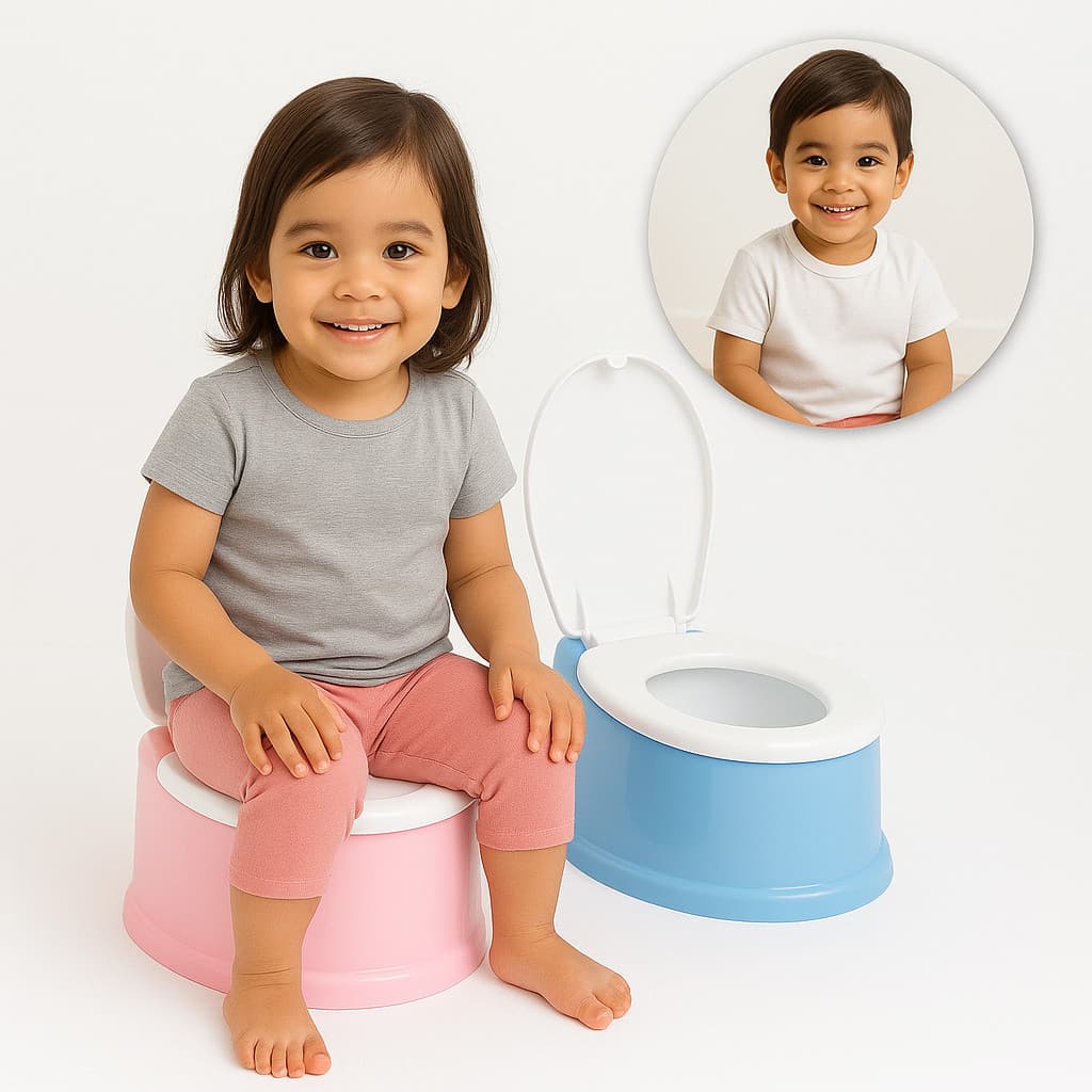 Assento Redutor Sanitário Troninho Infantil Penico Menina e Menino Mini Privada Privadinha com Tampa