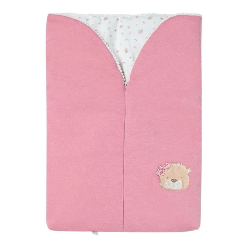 Porta Bebê / Saco de Dormir para Bebê Bons Sonhos Rosa - Hug