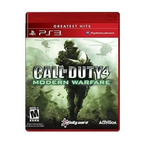 Jogo Call of Duty 4 Modern Warfare Mídia Física Original (Seminovo)