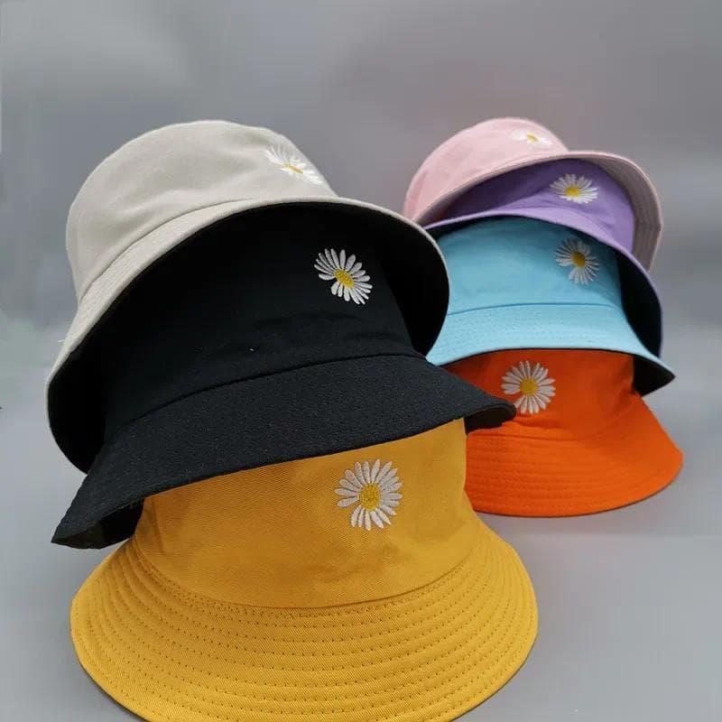 Boné Reversível de Cor Sólida para Homens e Mulheres, Chapéu de Sol, Boné de Verão, Chapéu de Pescador, Boné para Pesca