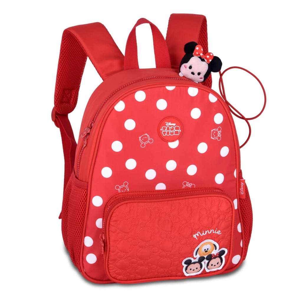 Mochila Costas Escolar Infantil Minnie Bolsa Escolar Meninas