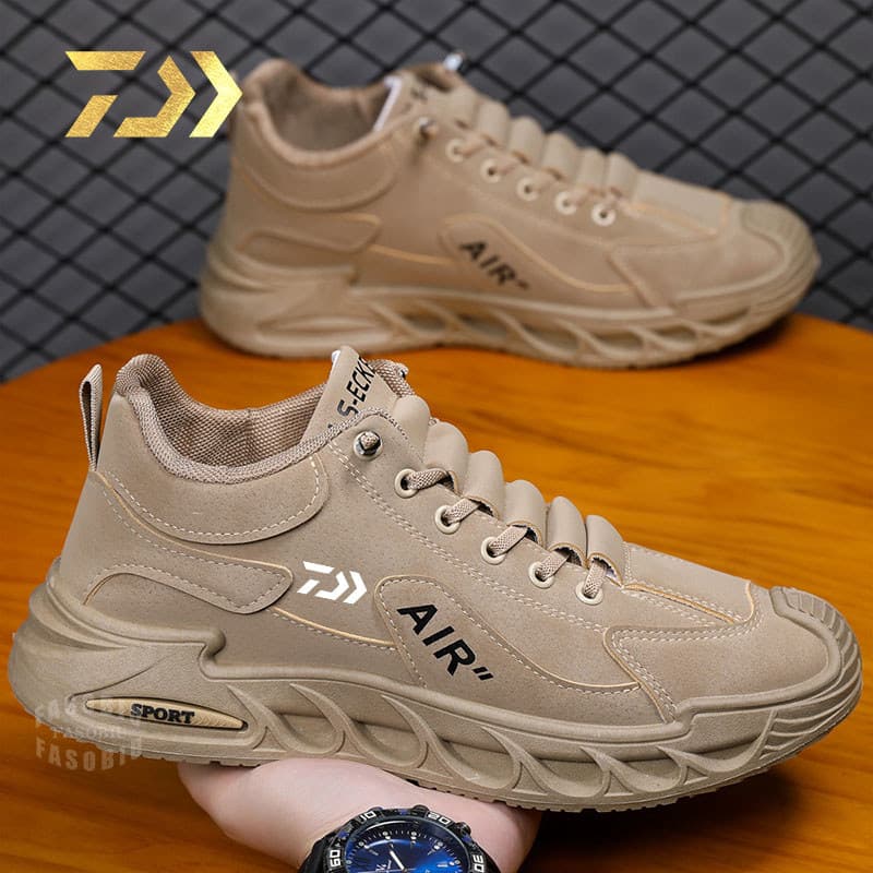 Sapatos De Pesca Masculinos DAIWA À Prova D'água Antiderrapantes Resistentes Ao Desgaste E Respiráveis Para Esportes Ar