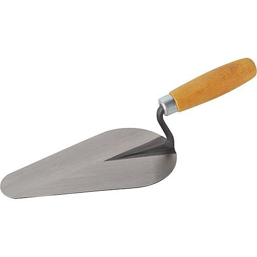 COLHER PARA PEDREIRO LARGA-OVAL FORJADA 6/7/8/9 pol.