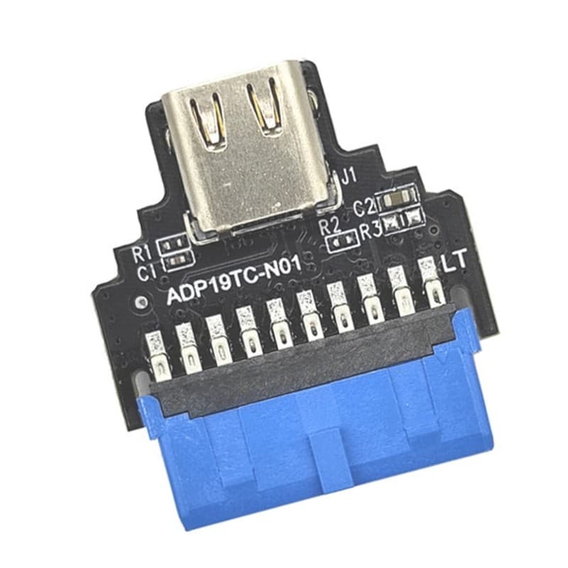 Adaptador KOOL Eficiente 19PIN Para Type C E Carregamento Rápido Escritório Doméstico