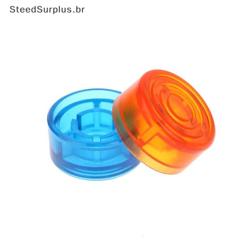 SS 5 Pçs Pedal De Efeito Guitarra Pé Peças Do Prego Toppers Botão Plástico Pára-Choques Footswitch Protetor Acessórios B
