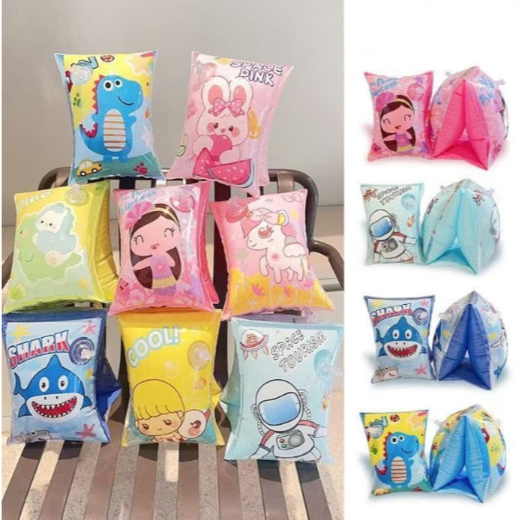 Boia de Braço Infantil Piscina Mar Verão Praia（Estilos enviados aleatoriamente）（Boia -021）