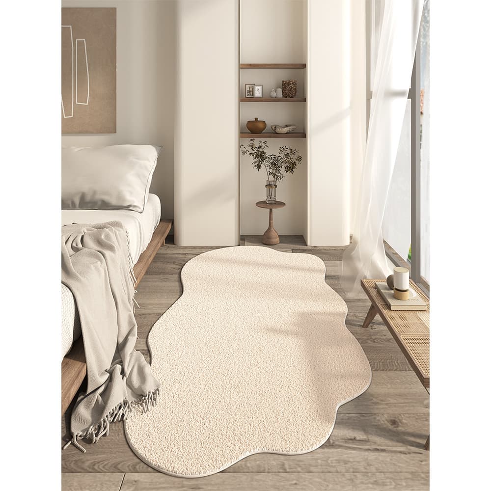 Estilo japonês estilo silencioso em forma especial nuvem cobertor de cabeceira quarto minimalista luz luxo High-End tape