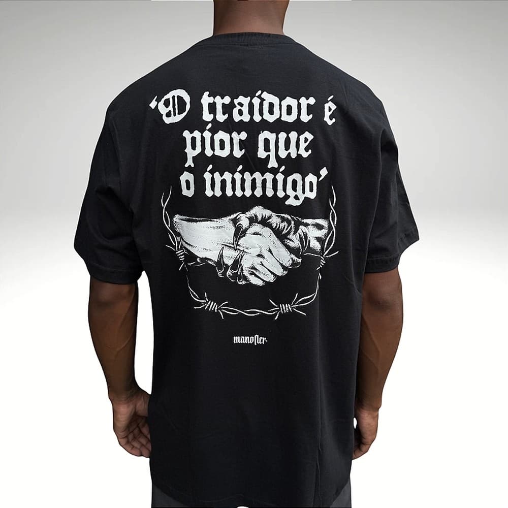 Camiseta Chronic Mano Fler 20 Collab 2 Preto