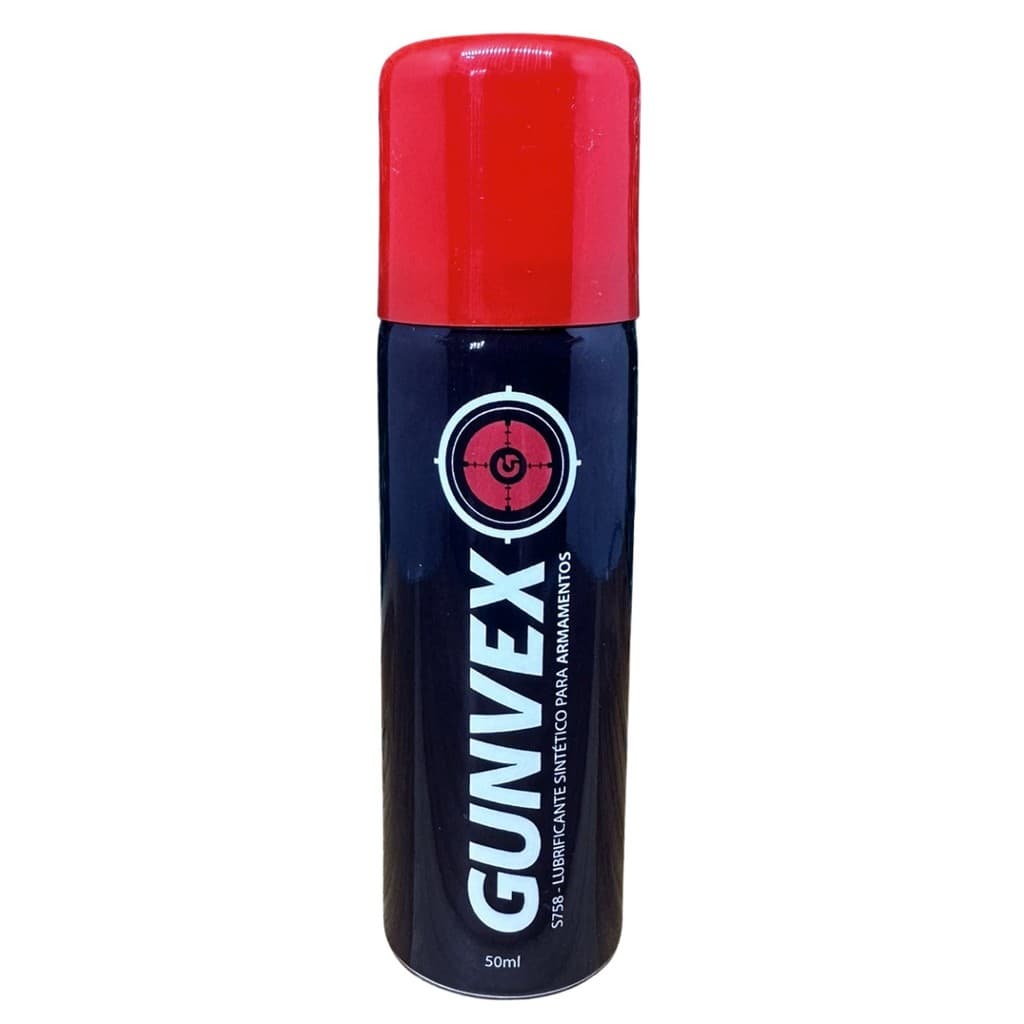 Lubrificante para Armas Gunvex S758 3 em 1 - Limpa Protege e Lubrifica 50ml