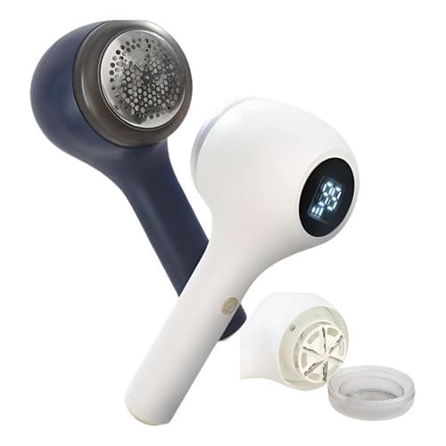 Maquina Papa Bolinha Tira Pelo Elétrico Recarregável Portati Branco ou Azul-escuro 127/220v