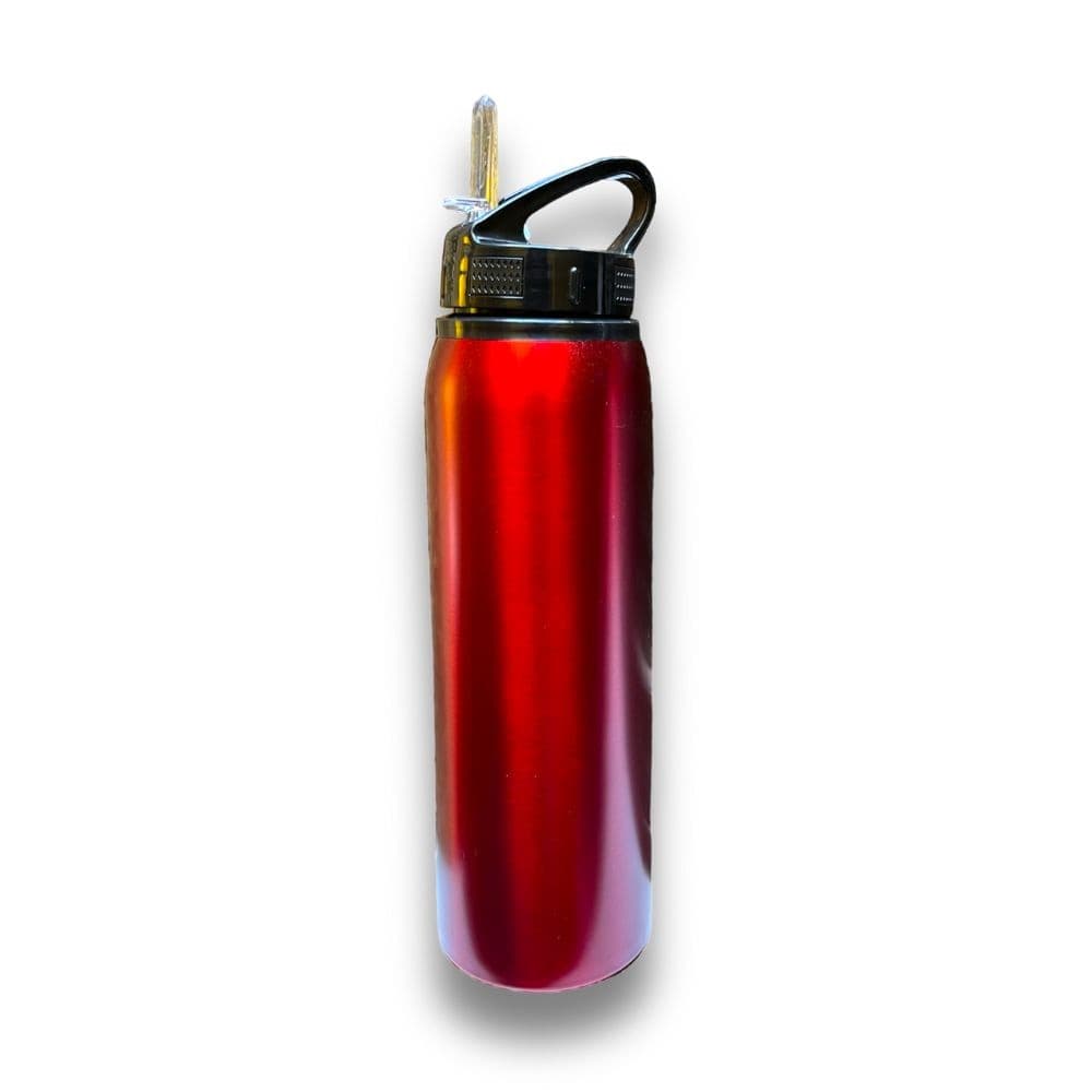 Garrafa Squeeze Alumínio 1000ml Metal Academia Esporte Água