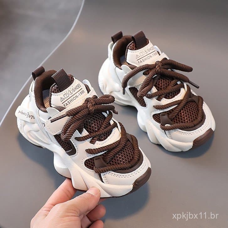 Tênis Infantis Sapatos Casuais para Meninos Sapatos de Corrida da Moda para Meninas Leves e Macios A8X0