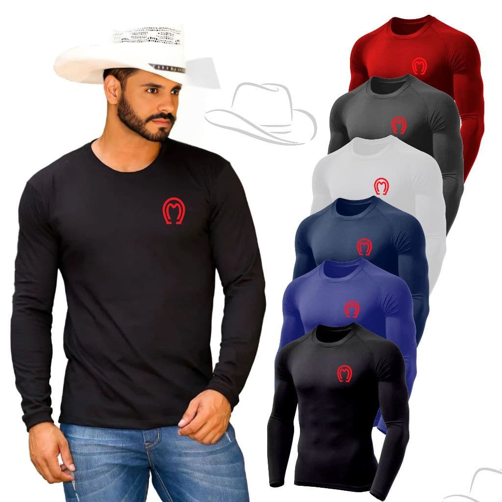 Camisa Térmica Segunda Pele Proteção UV50+ Mangalarga Marchador