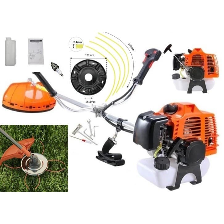 Roçadeira 3.5hp Lateral 75cc Profissional A Gasolina
