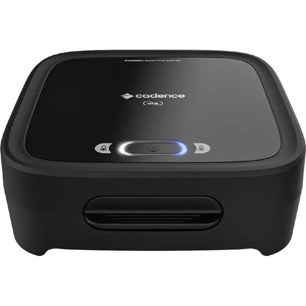 Produto de Vitrine: Sanduicheira Elétrica Cadence Click Grill Chapa Misteira Hambúrguer Tostex 220V Preto