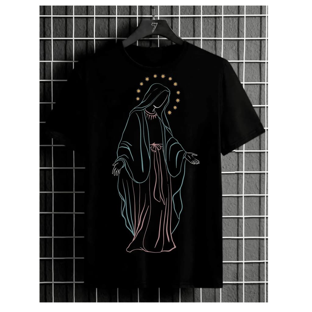 Camiseta Catolica Nossa Senhora das Graças 100% Algodão