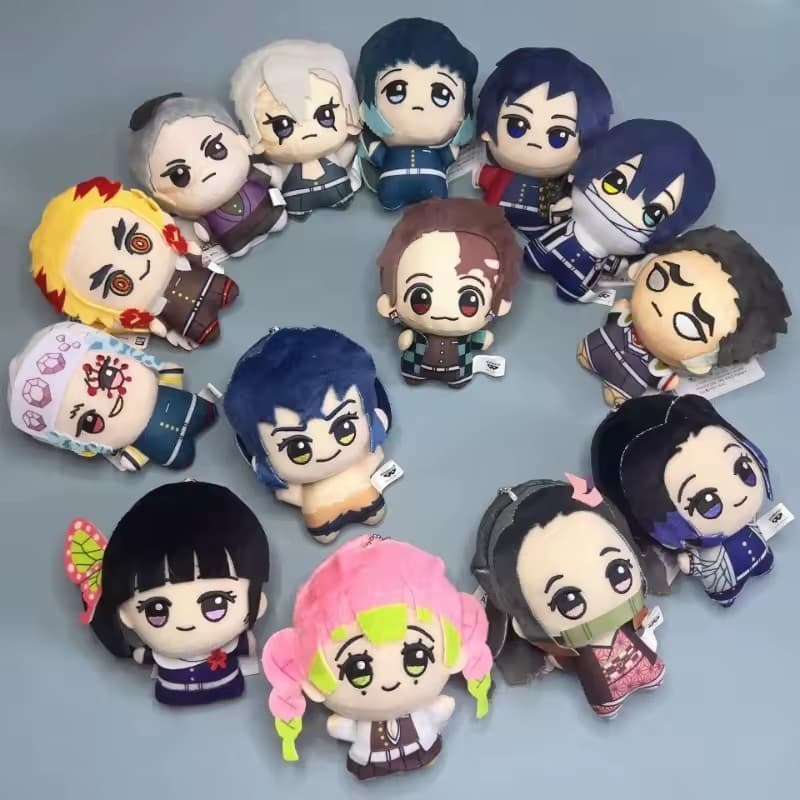 10cm Anime Demon Slayer Kanroji Mitsuri Boneca De Pelúcia Brinquedo Kimetsu Não Yaiba Cosplay Bonito Macio Travesseiro P