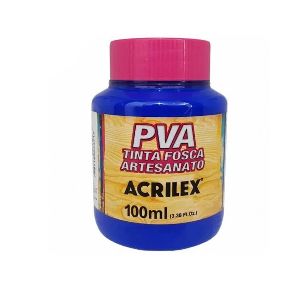 Tinta Pva Fosca 100ml Azul Ultramar Acrilex