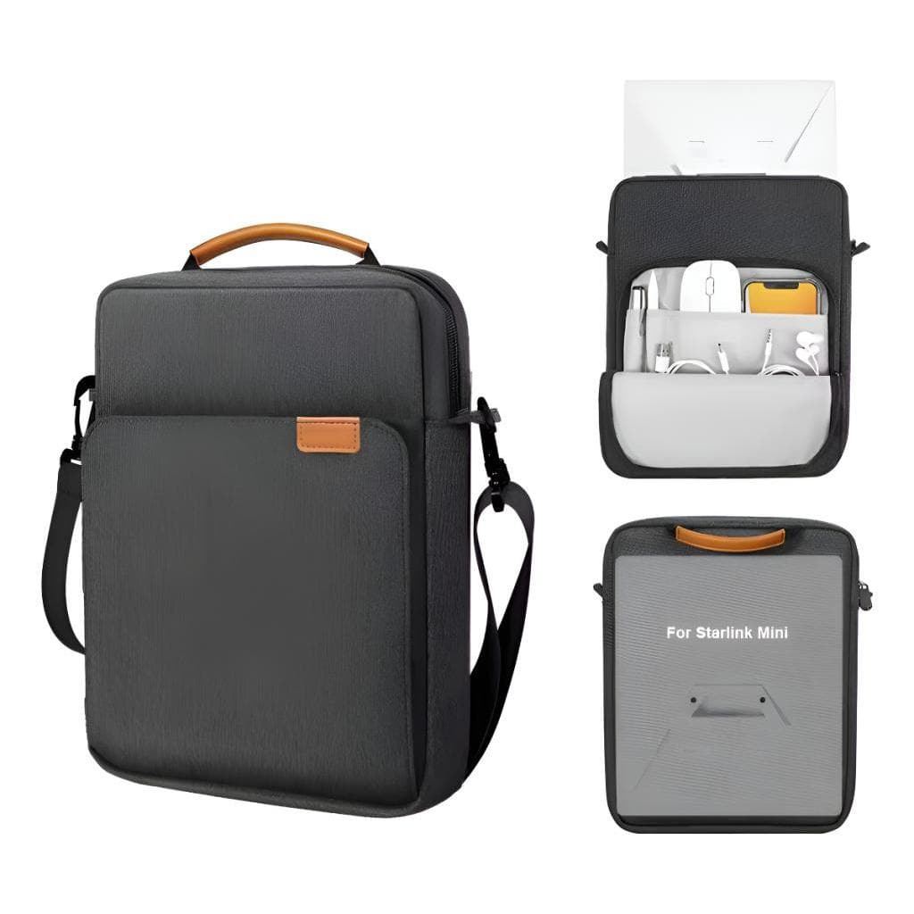 Case Bolsa Bag Para Starlink Mini - Acompanha Alça De Ombro.