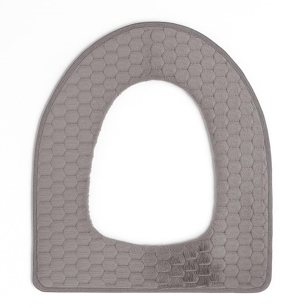 Capa Macia Para Assento Sanitario Com Ajuste Elastico Conforto Termico Ideal Para Banheiros Gelados