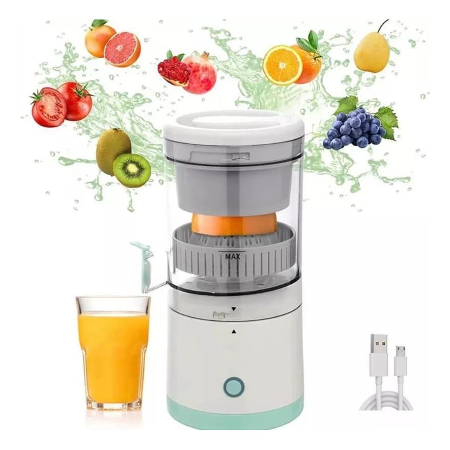 Espremedor Extrator De Laranja Elétrico Portátil Usb 45w